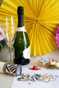 New Years Eve celebratory boxes